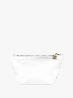Laura Biagiotti Beauty case piccolo con logo - argento