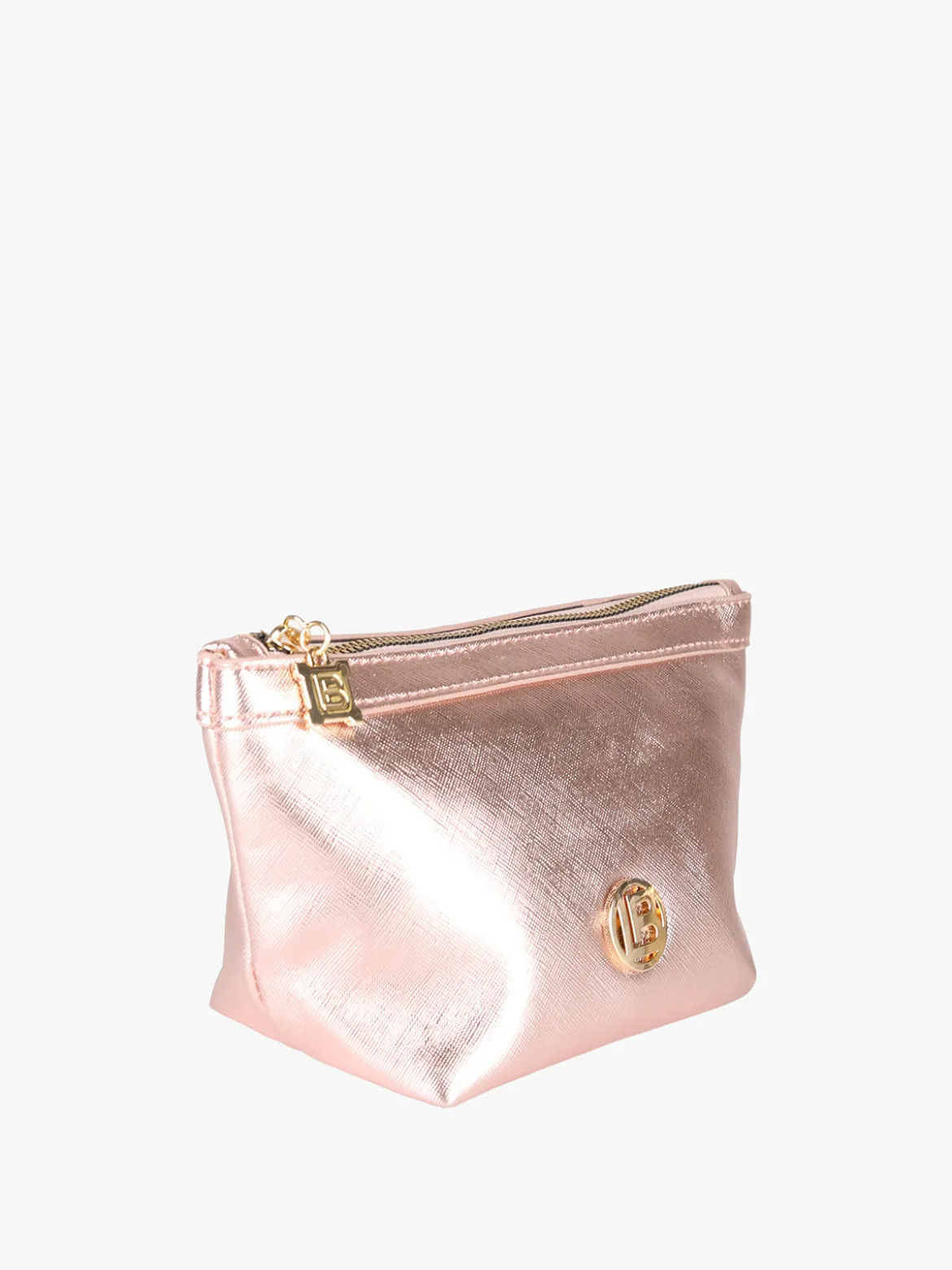 Laura Biagiotti Beauty case piccolo con logo - rosa