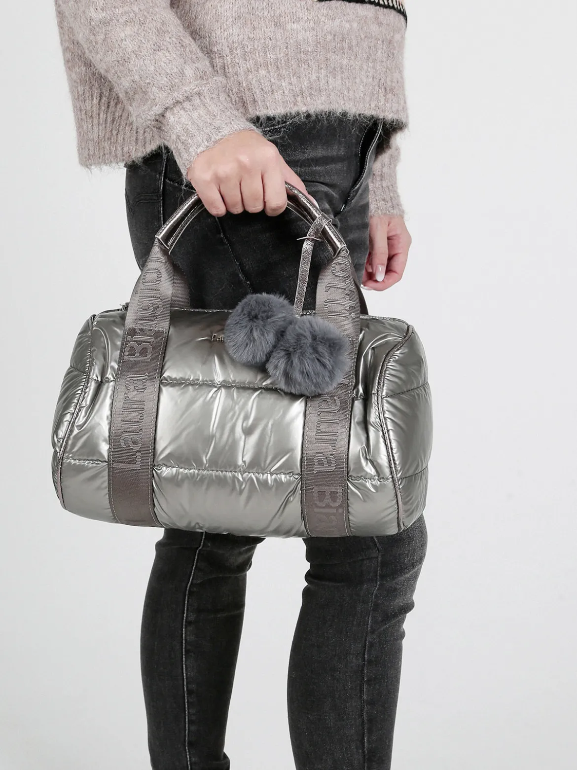 Laura Biagiotti Borsa a bauletto puffer da donna