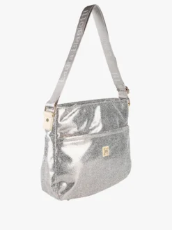 Laura Biagiotti Borsa donna a tracolla effetto laminato