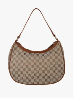 Laura Biagiotti Borsa donna in tessuto a mezza luna