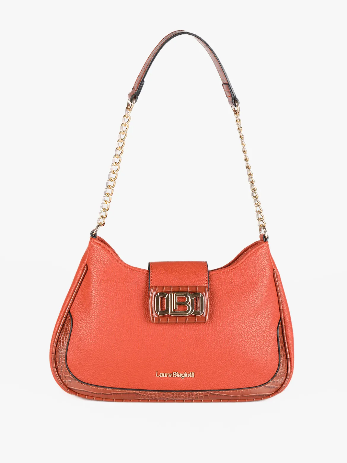 Laura Biagiotti Borsetta donna modello hobo con catena