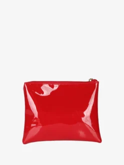 Laura Biagiotti Bustina donna in vernice con zip - rosso