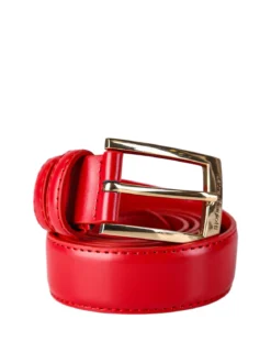 Laura Biagiotti Cintura da donna in pelle rivestita - rosso
