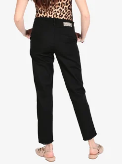 Laura Biagiotti Pantaloni da donna chino con finale sfrangiato