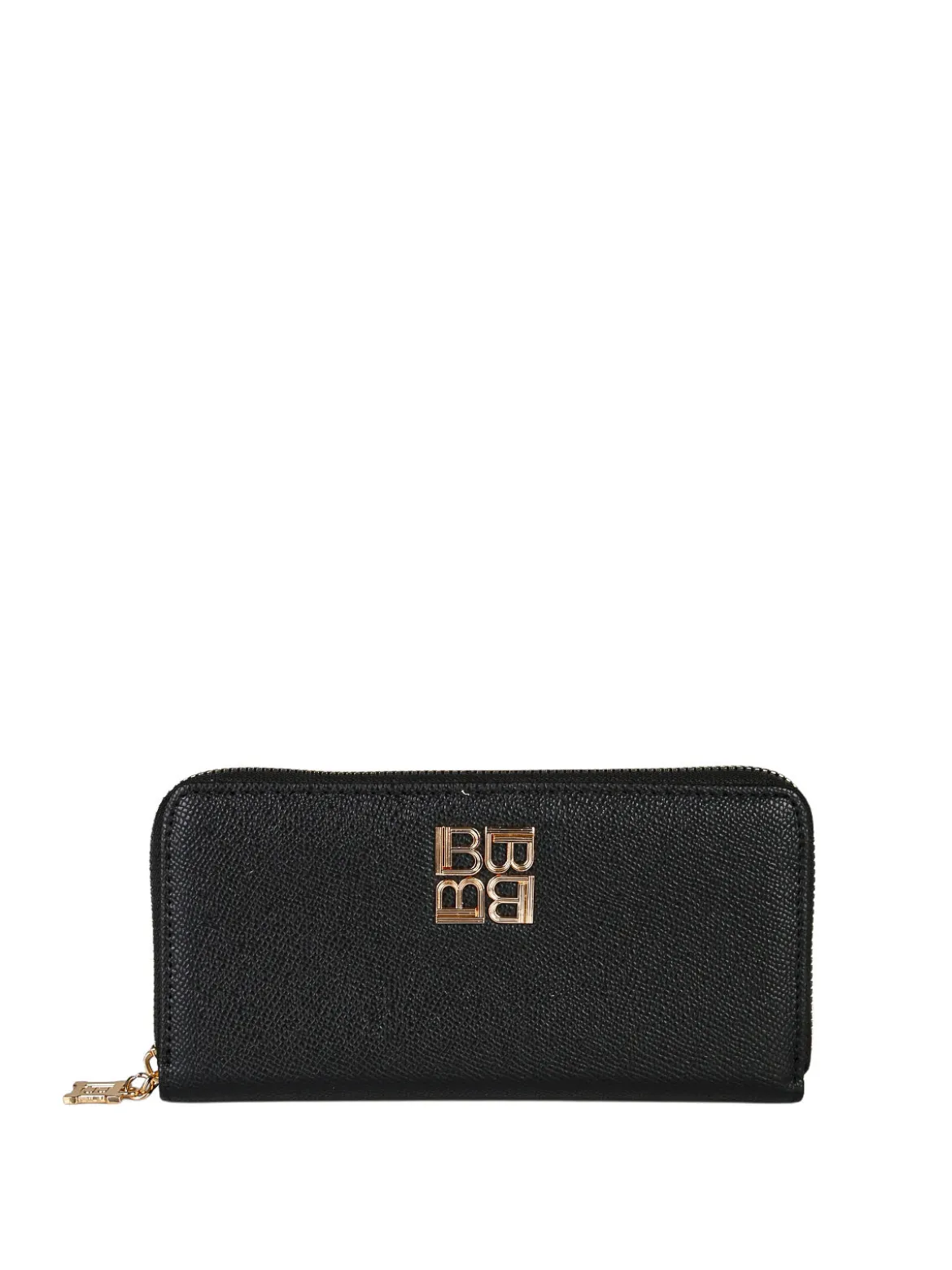 Laura Biagiotti Portafoglio da donna in ecopelle con zip - nero