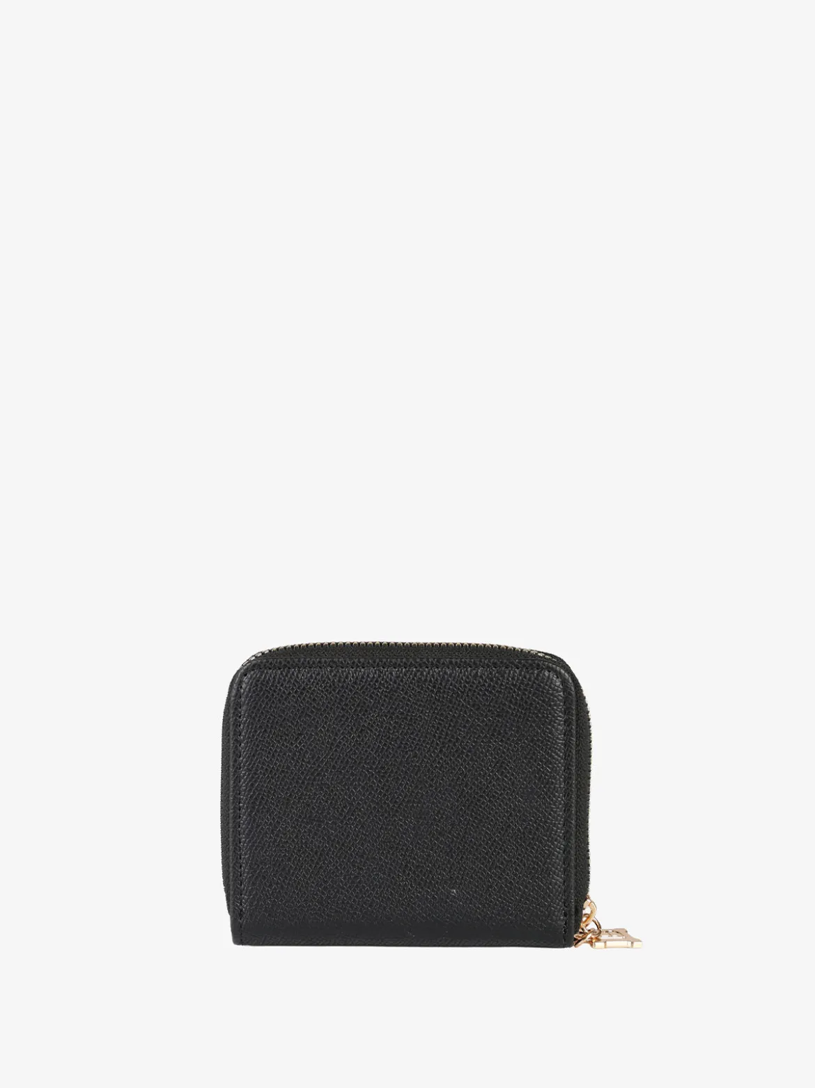 Laura Biagiotti Portafoglio mini da donna zip e logo - nero