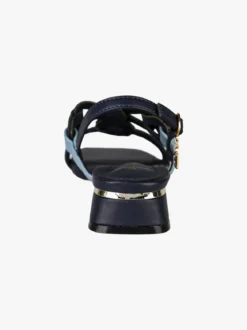 Laura Biagiotti Sandali da donna con cinturino alla caviglia con fibbia - blu scuro
