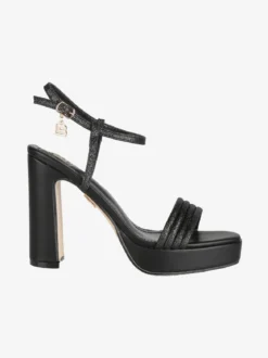 Laura Biagiotti Sandali donna con tacco e glitter