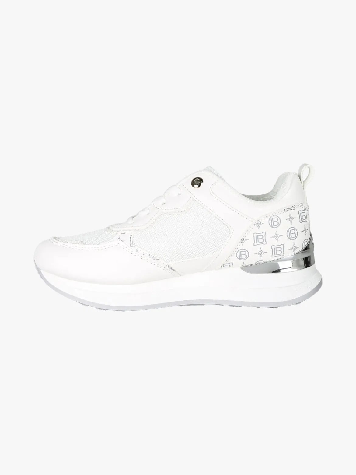 Laura Biagiotti Sneakers casual da donna con platform - bianco
