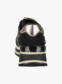 Laura Biagiotti Sneakers donna con dettaglio gioiello e platform - nero