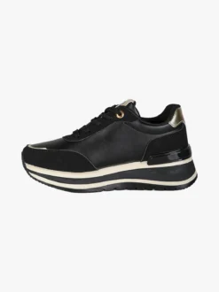 Laura Biagiotti Sneakers donna con dettaglio gioiello e platform - nero