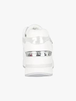 Laura Biagiotti Sneakers donna con zeppa e zip - bianco
