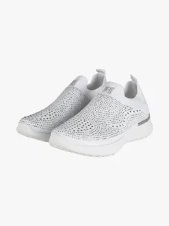 Laura Biagiotti Sneakers donna slip on con strass