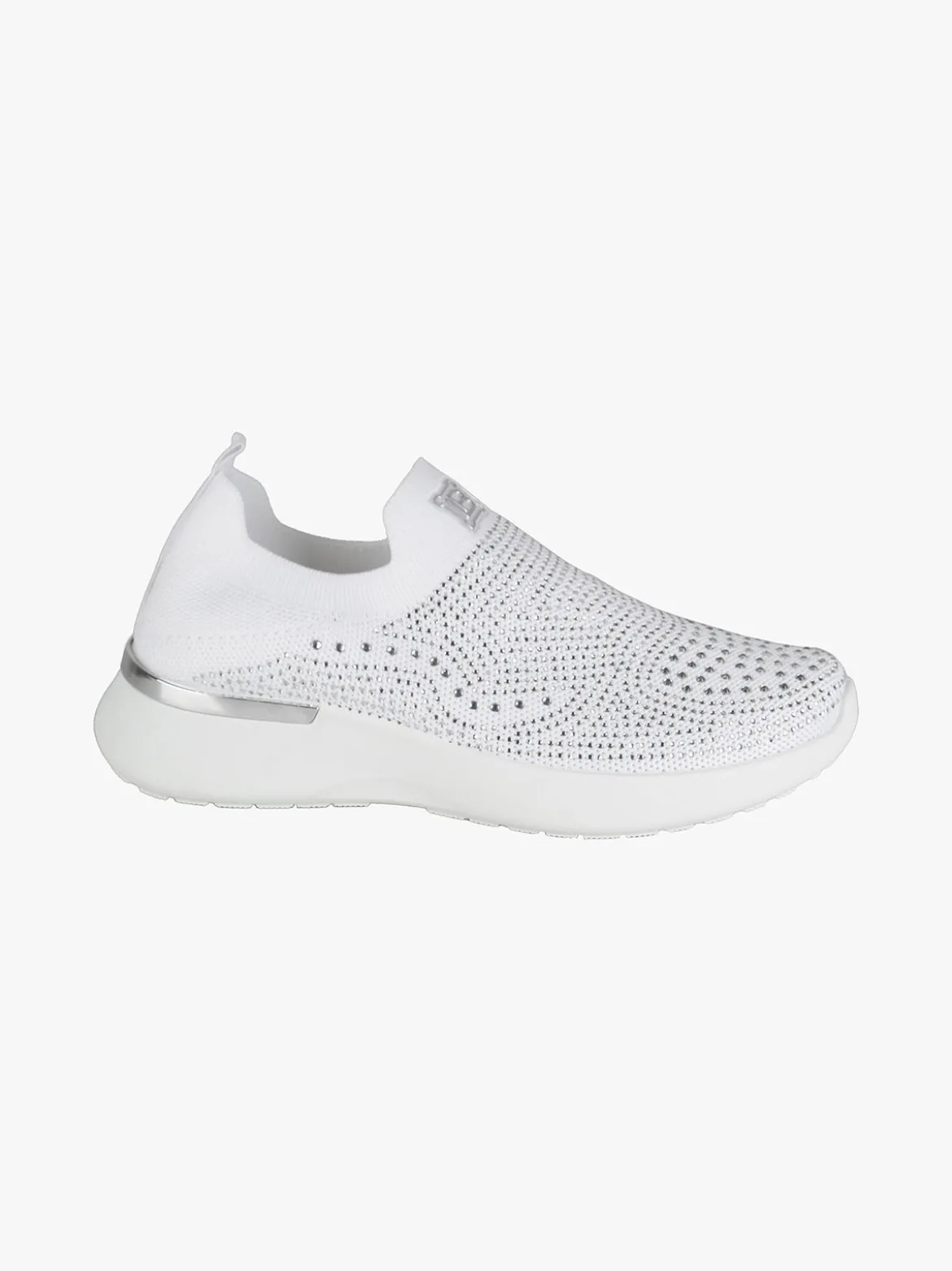 Laura Biagiotti Sneakers donna slip on con strass