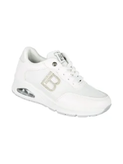 Laura Biagiotti Sneakers donna stringate con air - bianco