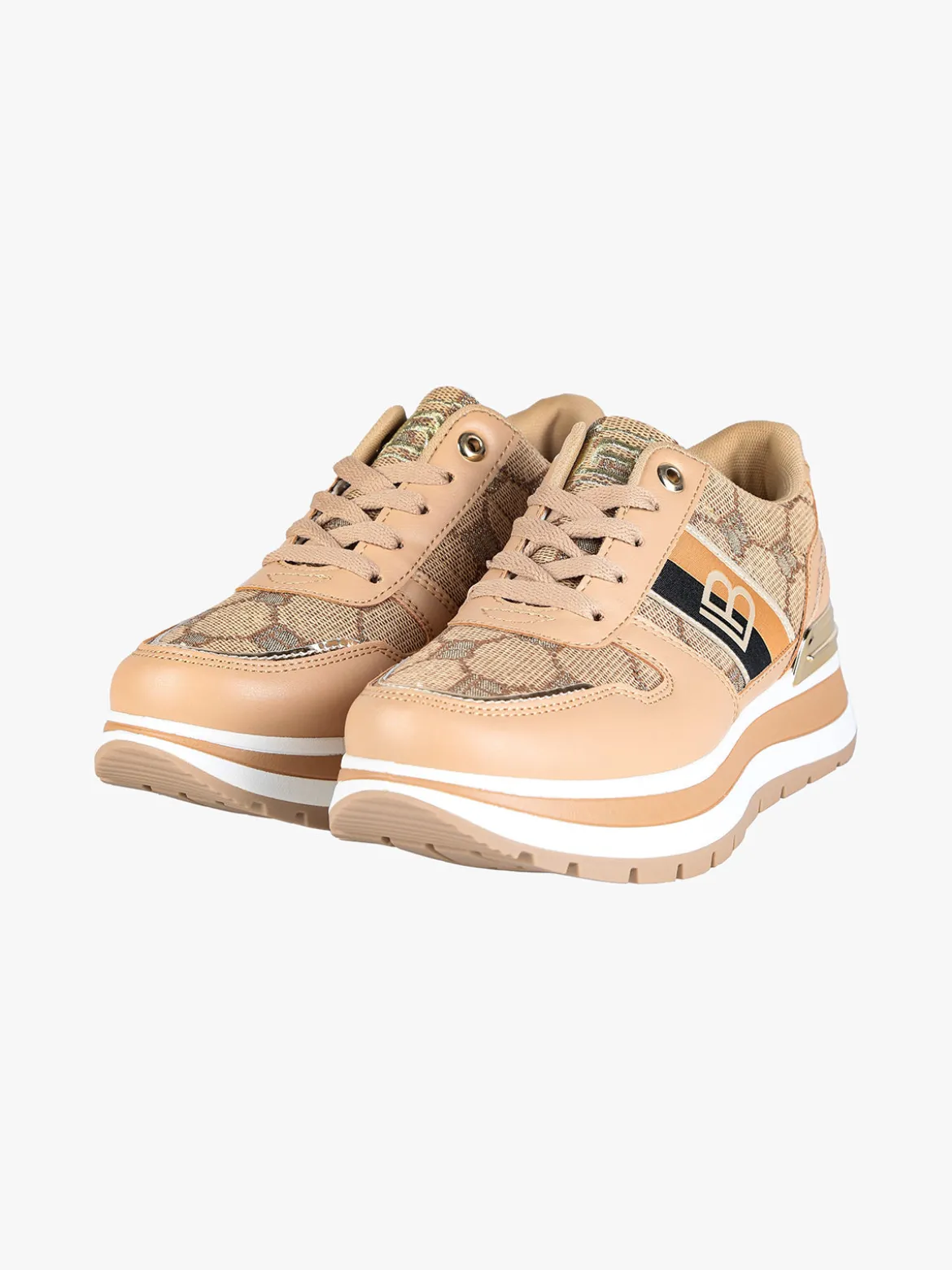 Laura Biagiotti Sneakers donna stringate con platform