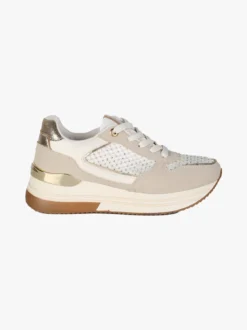 Laura Biagiotti Sneakers donna stringate con platform - beige