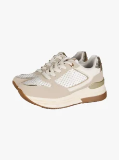 Laura Biagiotti Sneakers donna stringate con platform - beige