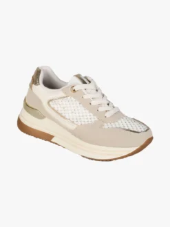 Laura Biagiotti Sneakers donna stringate con platform - beige
