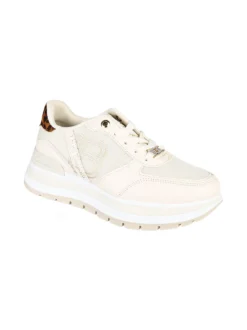 Laura Biagiotti Sneakers donna stringate con platform - beige