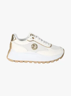 Laura Biagiotti Sneakers donna stringate con platform - bianco