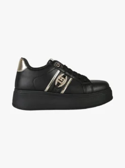 Laura Biagiotti Sneakers donna stringate con platform - nero