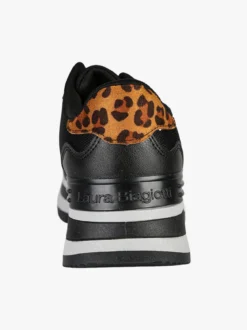 Laura Biagiotti Sneakers donna stringate con platform - nero