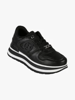 Laura Biagiotti Sneakers donna stringate con platform - nero