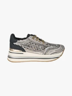 Laura Biagiotti Sneakers donna traforate con platform - nero