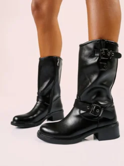 Laura Biagiotti Stivaletti biker donna - nero