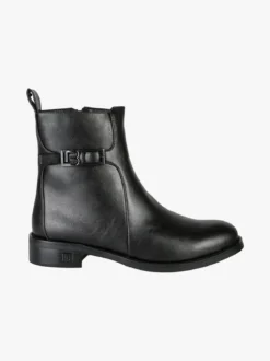 Laura Biagiotti Stivaletti donna minimal bassi con zip - nero