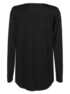 Laura Biagiotti T-shirt donna a maniche lunghe con strass