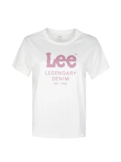 Lee Legendary Denim Tee T-shirt donna manica corta con scritta