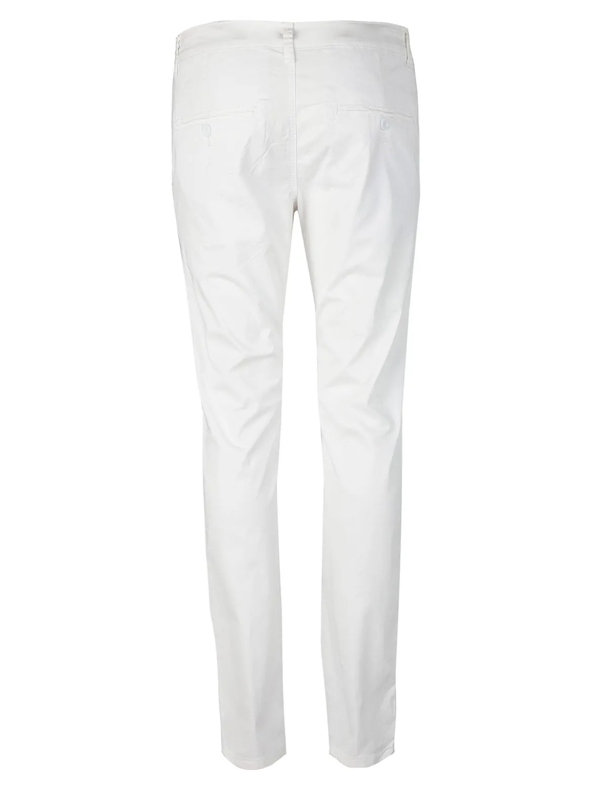 Leeyo Jeans Pantaloni bianchi da uomo in cotone