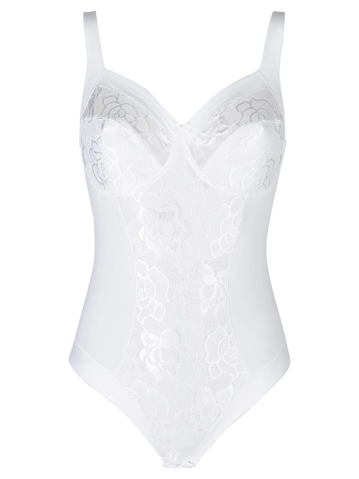 Lepel DOLCEPIZZO 234 Body con pizzo e coppe sfoderate senza ferretto