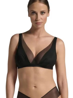 Lepel TESORO VELABRA 300 Reggiseno donna senza ferretto coppa B - nero