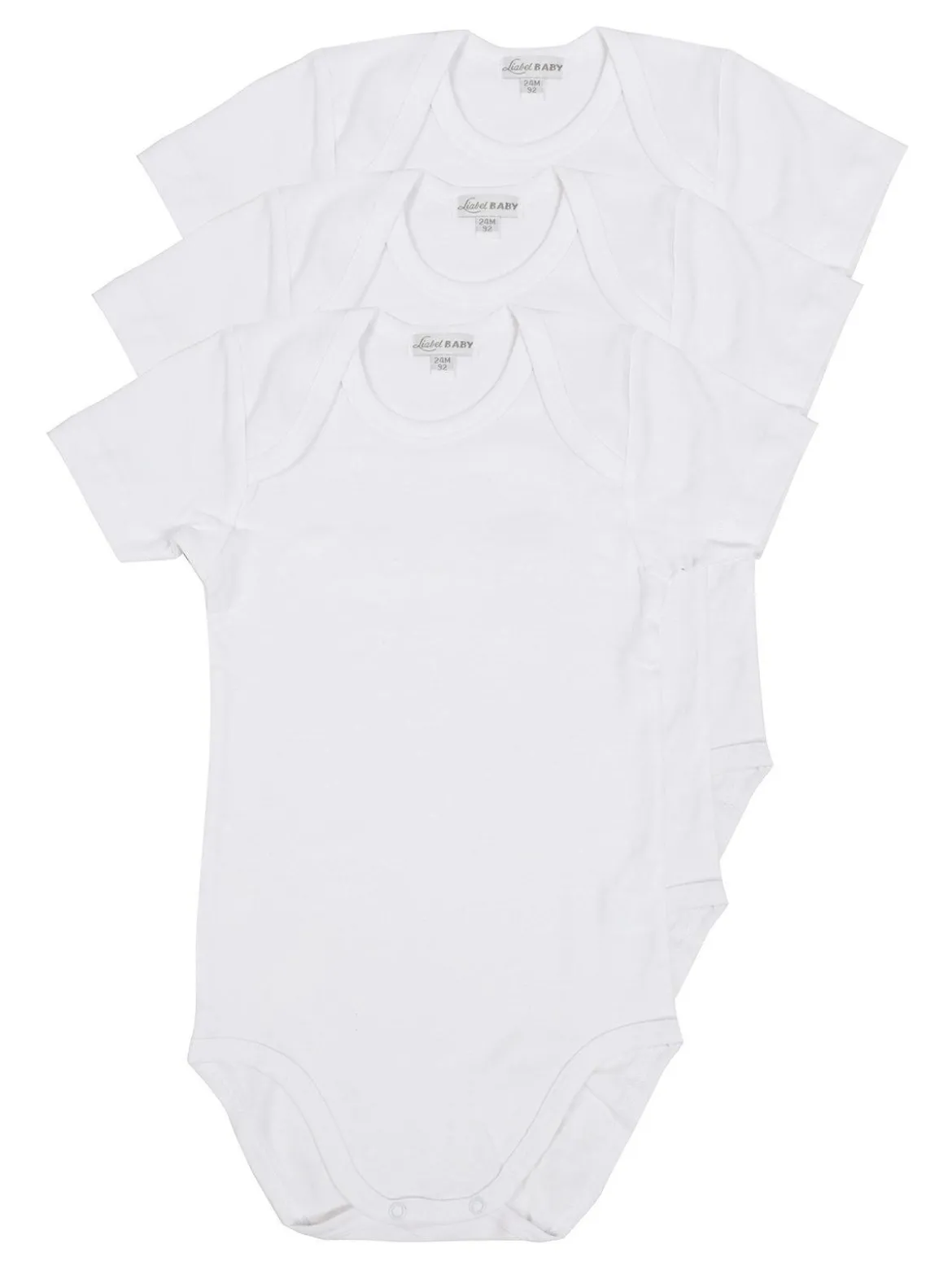 Liabel Body in caldo cotone da neonato confezione 3 pezzi