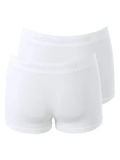 Liabel Confezione da 2 boxer uomo in microfibra - bianco