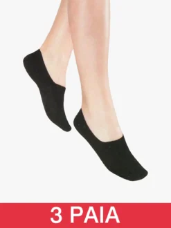 Liabel Sottopiede in cotone donna Confezione da 3 paia