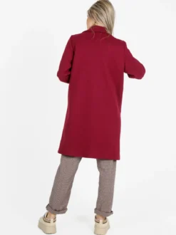 Lisa Style Cappotto donna oversize monobottone