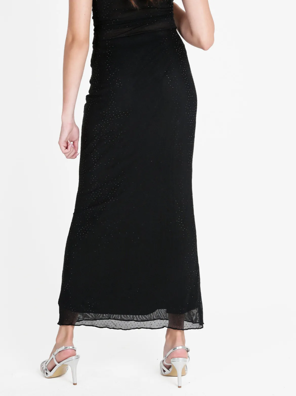 Lissimo Gonna lunga in tulle con strass