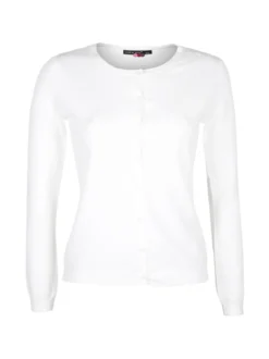 Lois & Pepe Cardigan girocollo da donna con bottoni