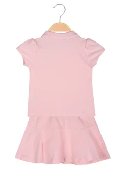 Lollitop Completo da neonata 2 pezzi con polo a maniche corte e gonna
