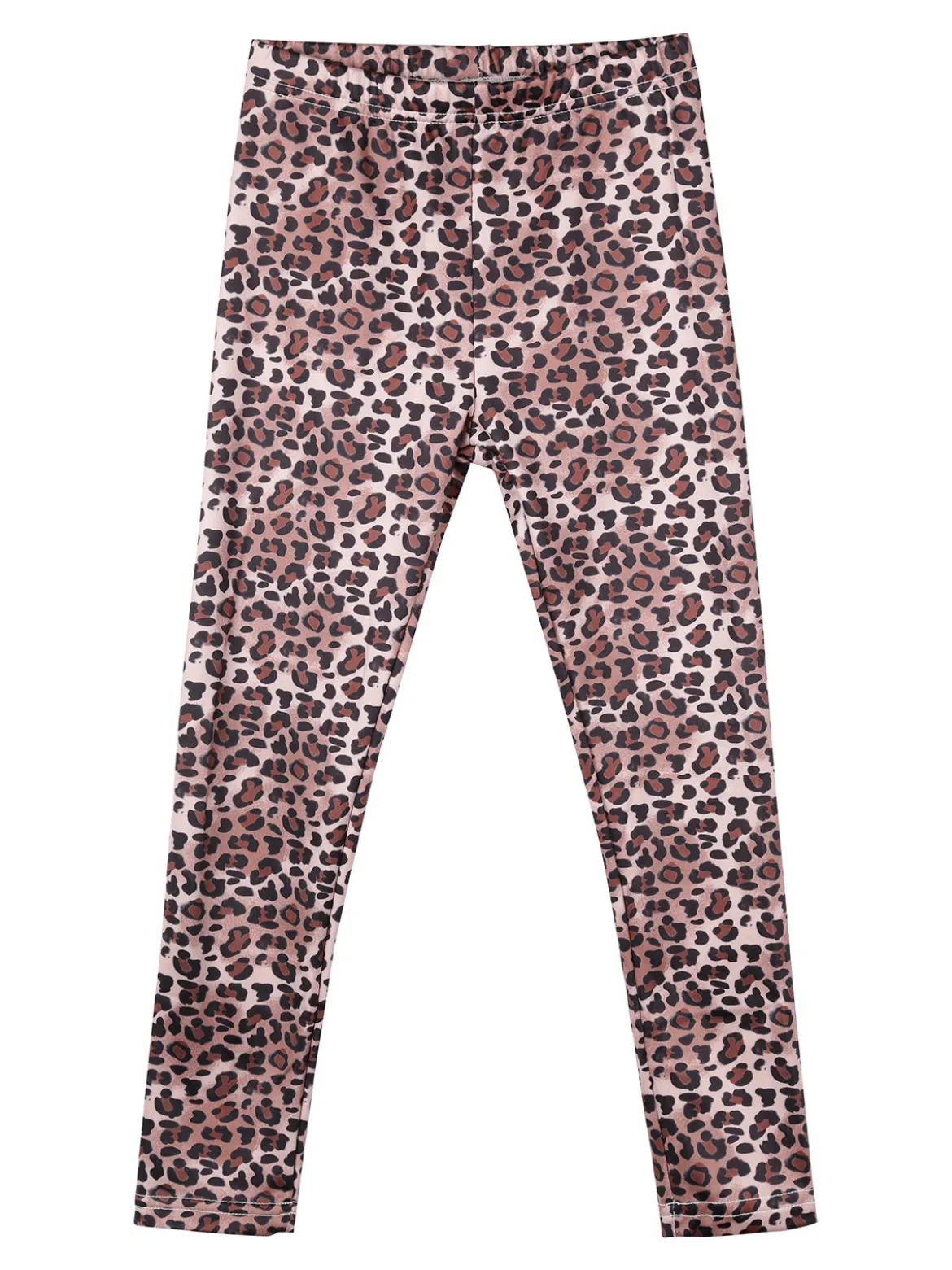 Lollitop Completo 2 pezzi da bambina con maglietta e leggings maculati - bianco