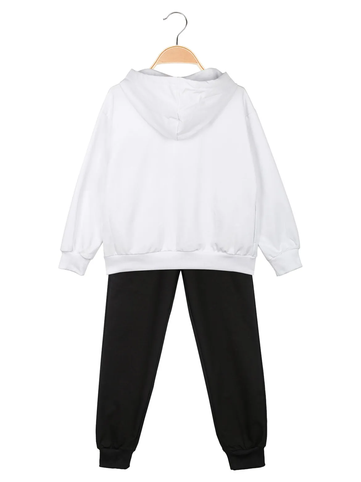 Lollitop Completo 3 pezzi da ragazza con cappuccio e zip