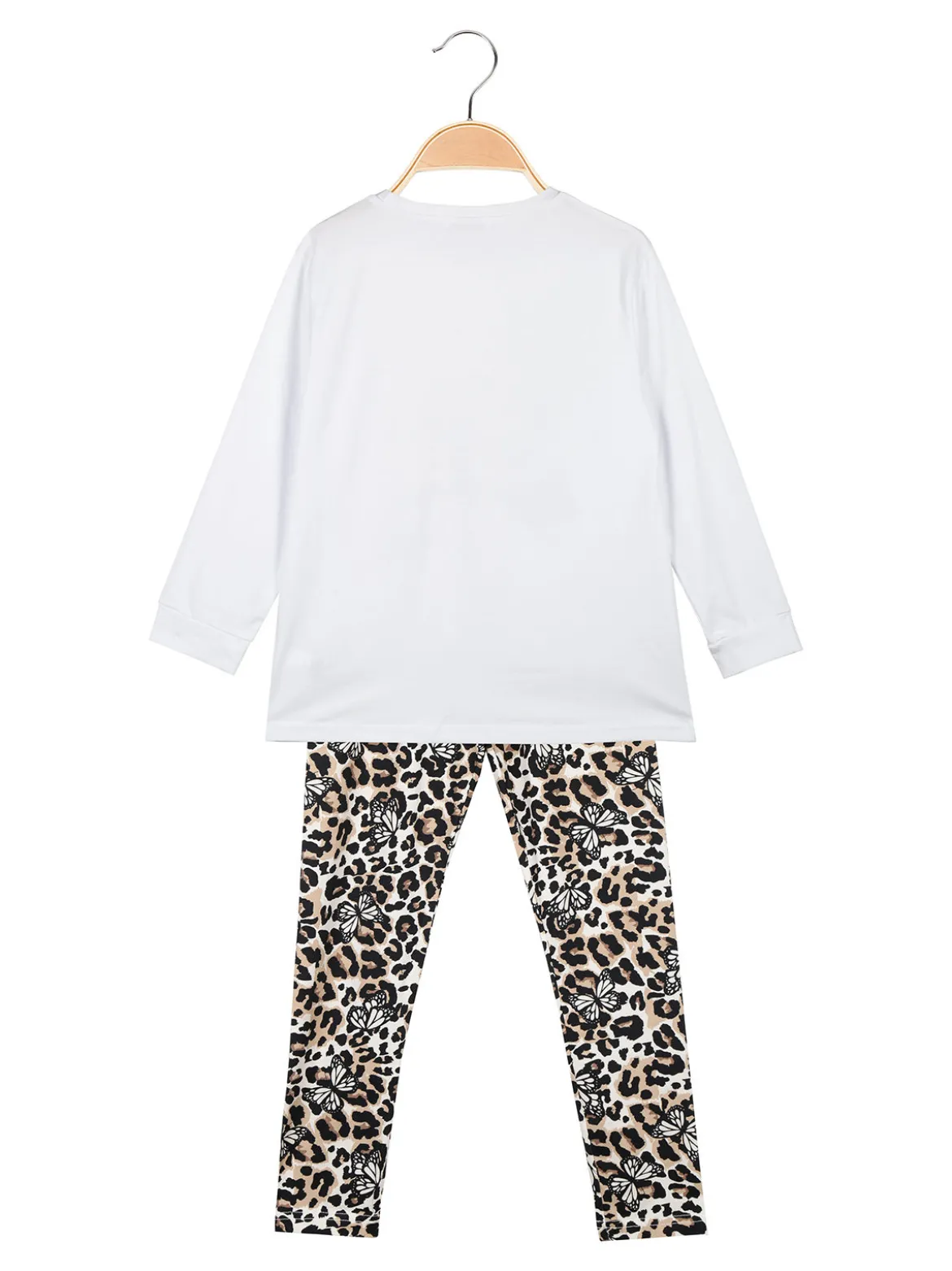 Lollitop Completo 2 pezzi da ragazza con leggings maculati