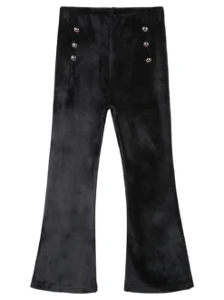 Lollitop Pantaloni da bambina in velluto a zampa