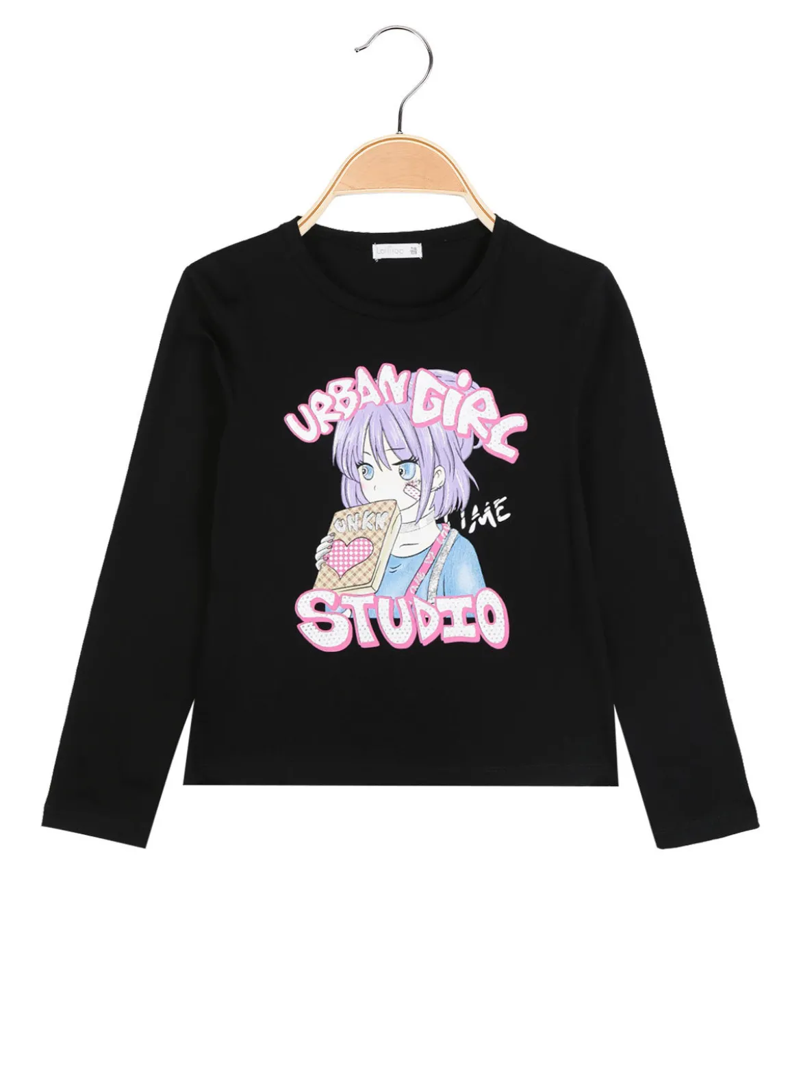 Lollitop T-shirt manica lunga da bambina con stampe