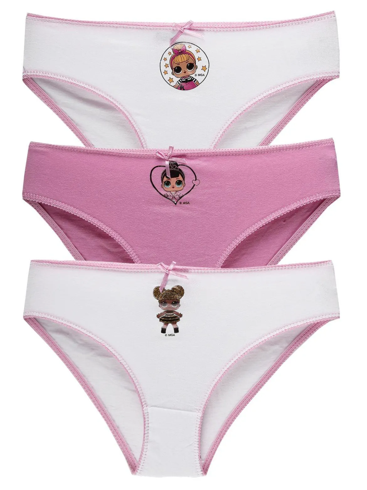 Lol Surprise! Slip da bambina L.O.L. confezione 3 pezzi